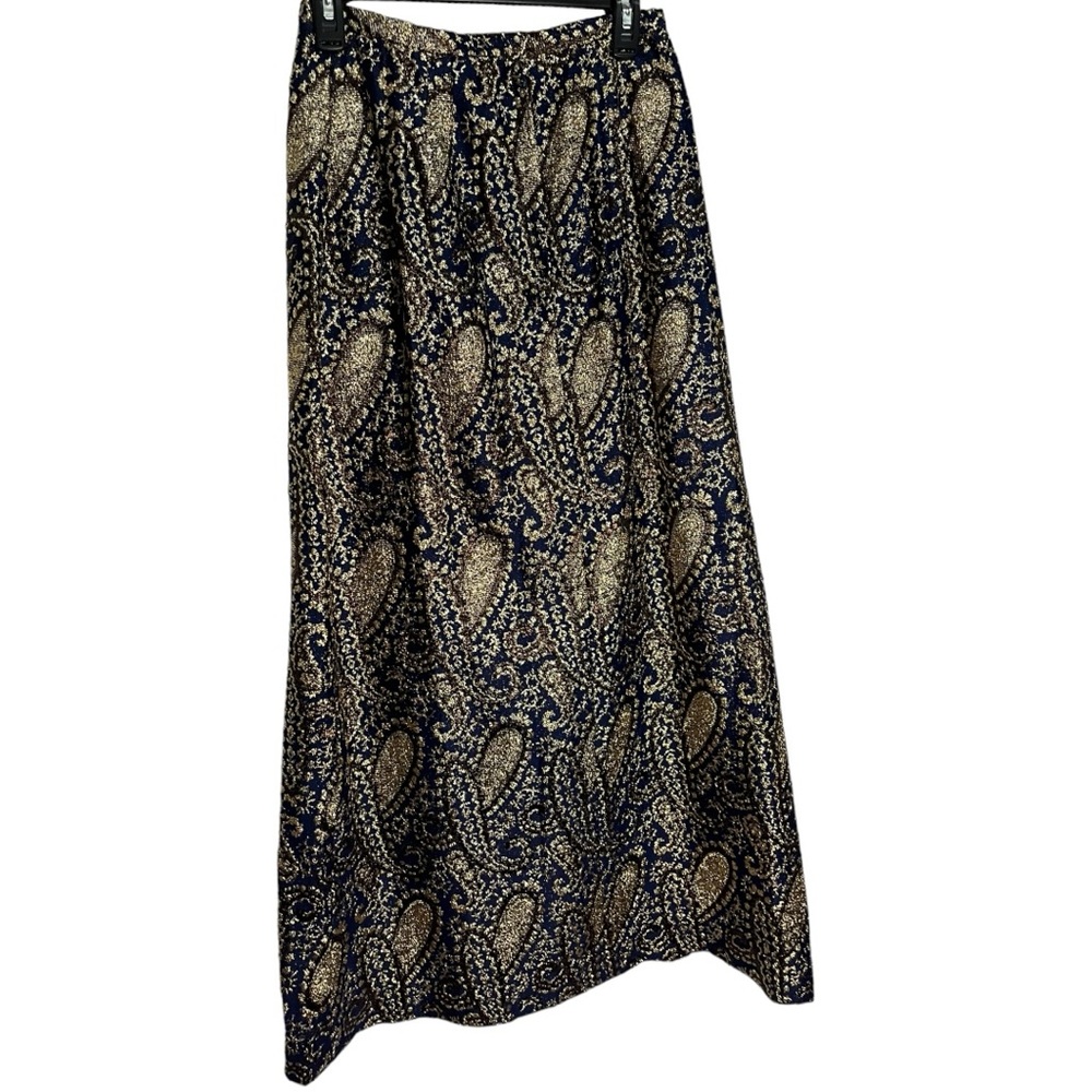 Vintage Eddy George California Lurex Maxi Skirt